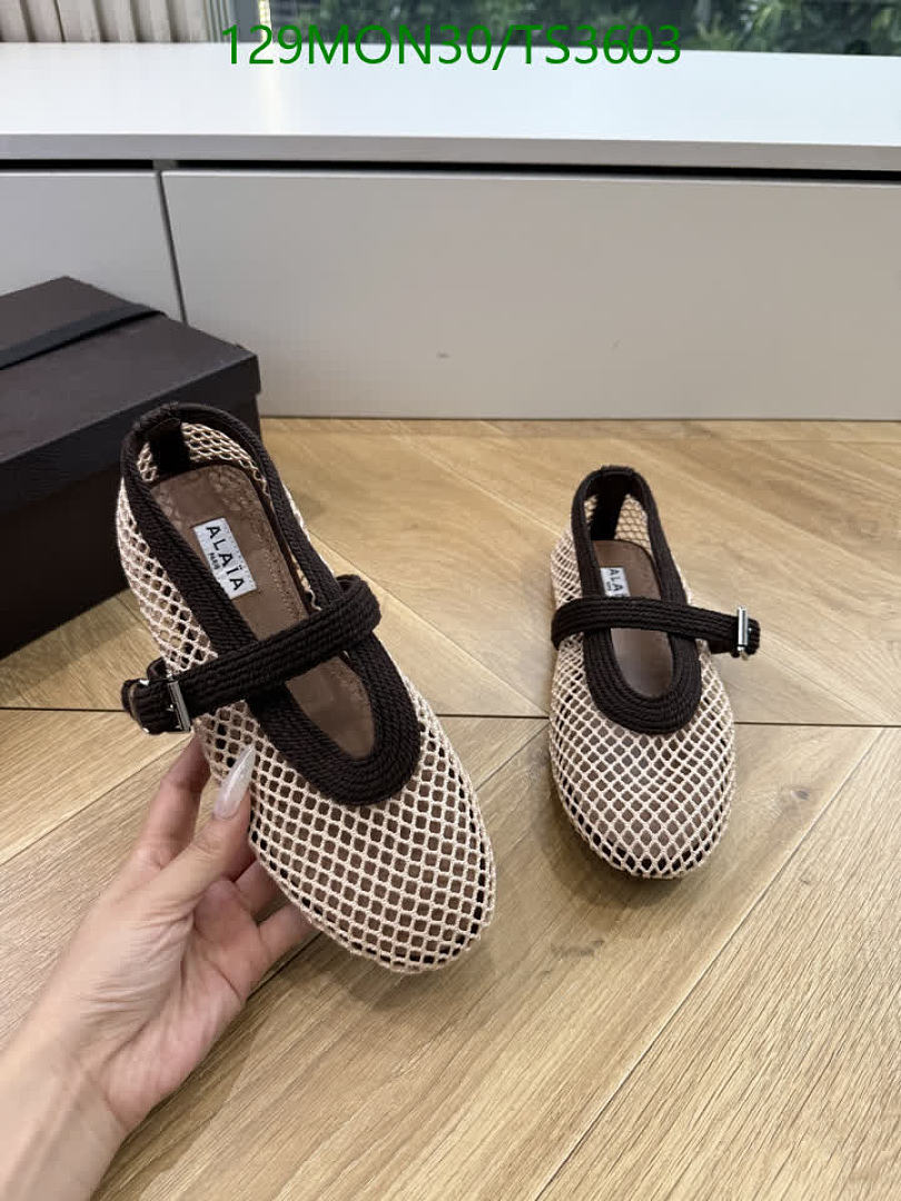 Alaia-Women Shoes Code: TS3603 $: 129USD