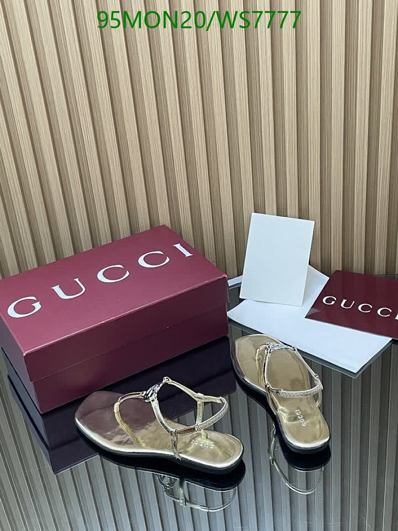 Gucci-Women Shoes Code: WS7777 $: 95USD