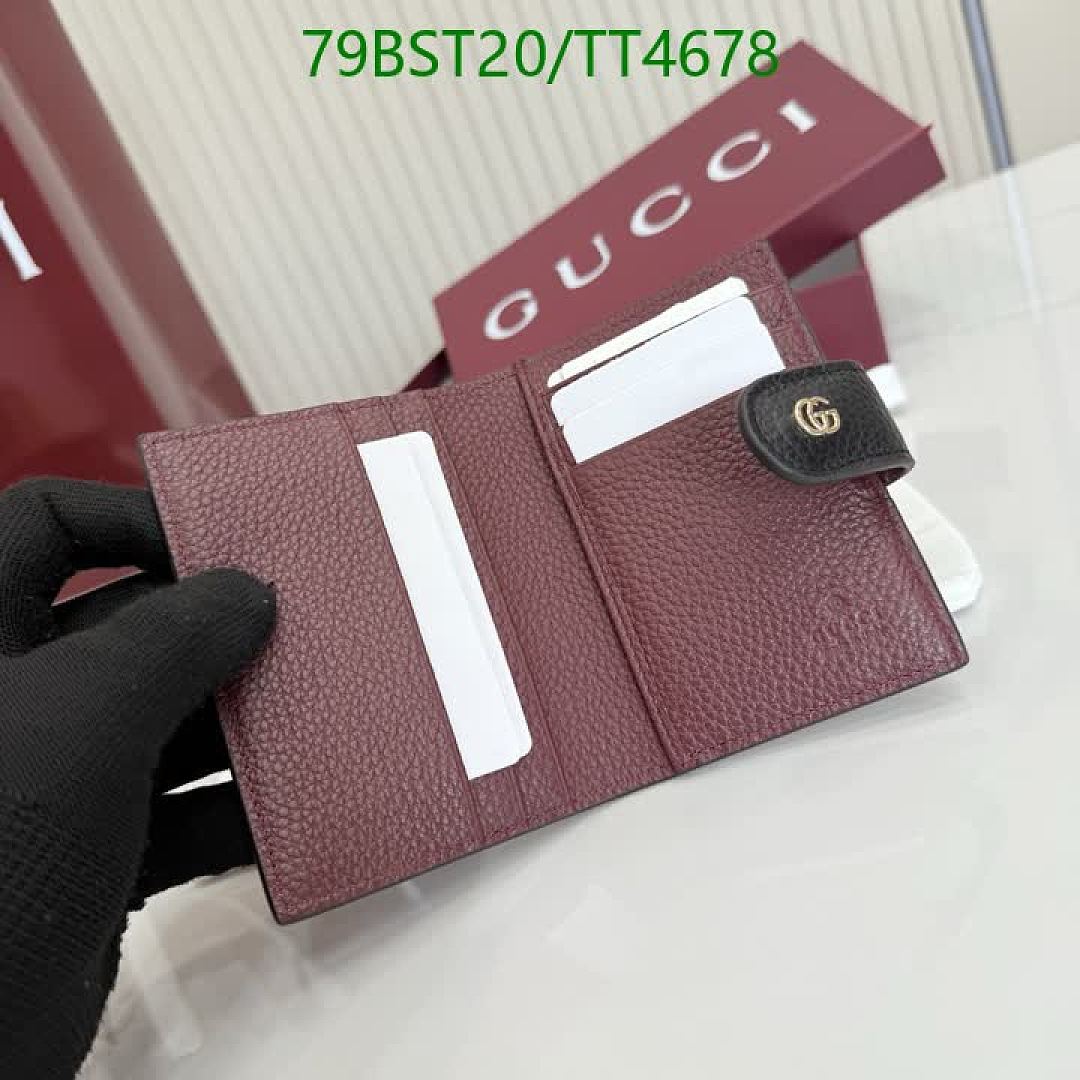 Gucci-Wallet Mirror Quality Code: TT4678 $: 79USD