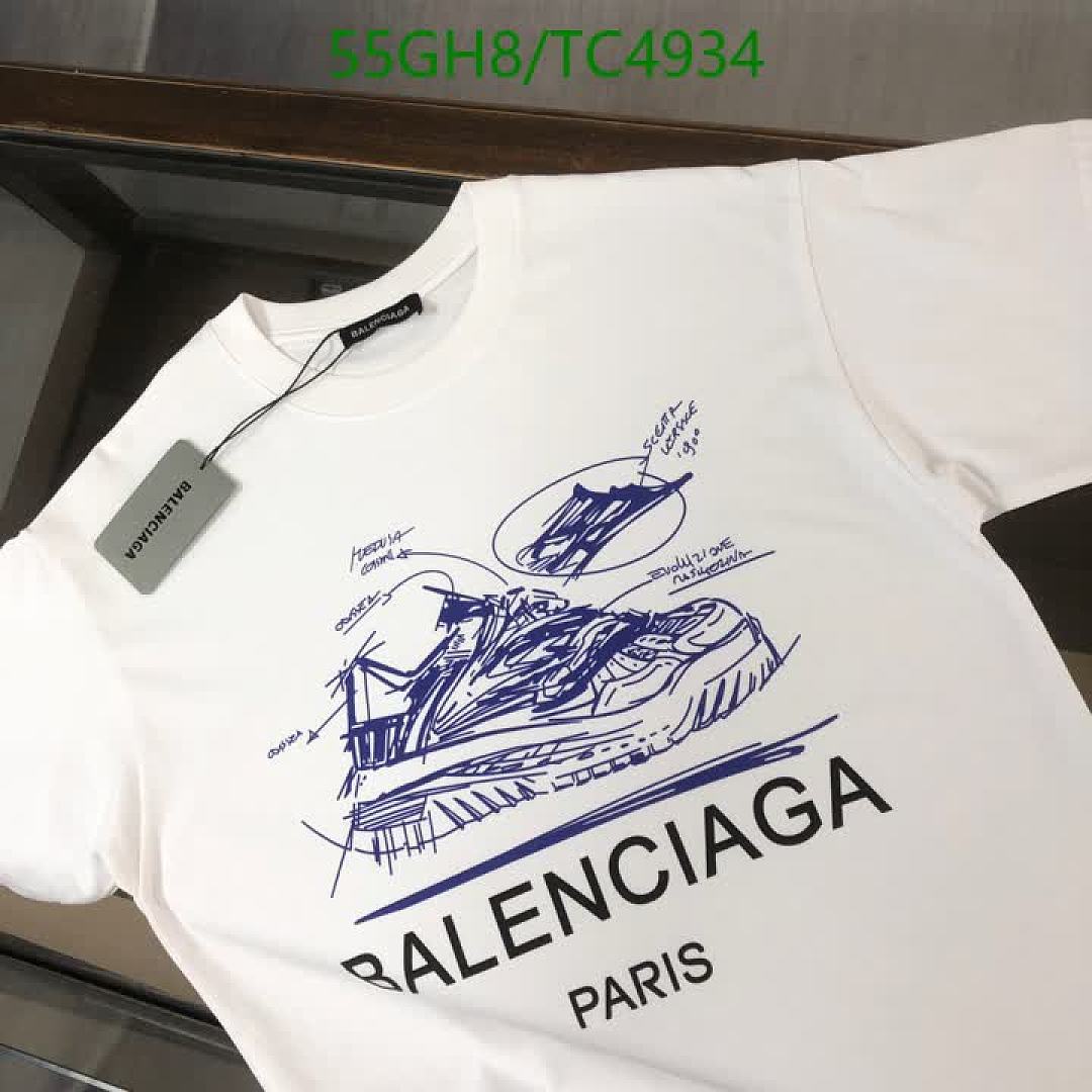 Balenciaga-Clothing Code: TC4934 $: 55USD