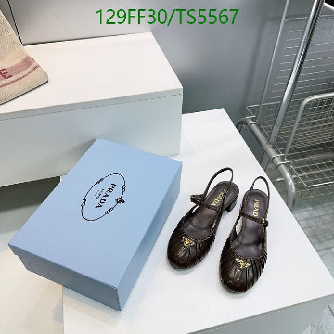 Prada-Women Shoes Code: TS5567 $: 129USD