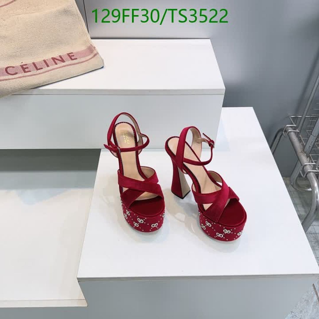 Gucci-Women Shoes Code: TS3522 $: 129USD