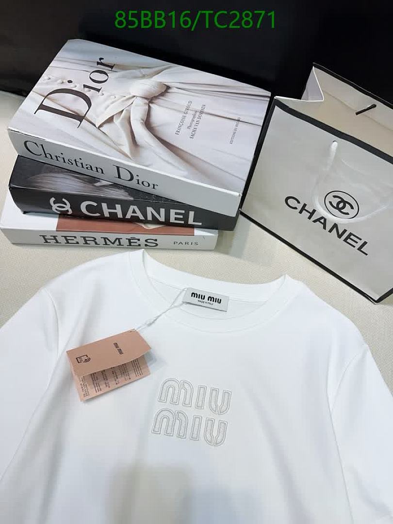 Miu Miu-Clothing Code: TC2871 $: 85USD