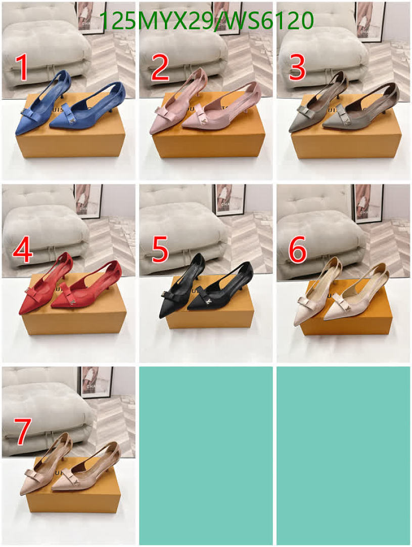 LV-Women Shoes Code: WS6120 $: 125USD