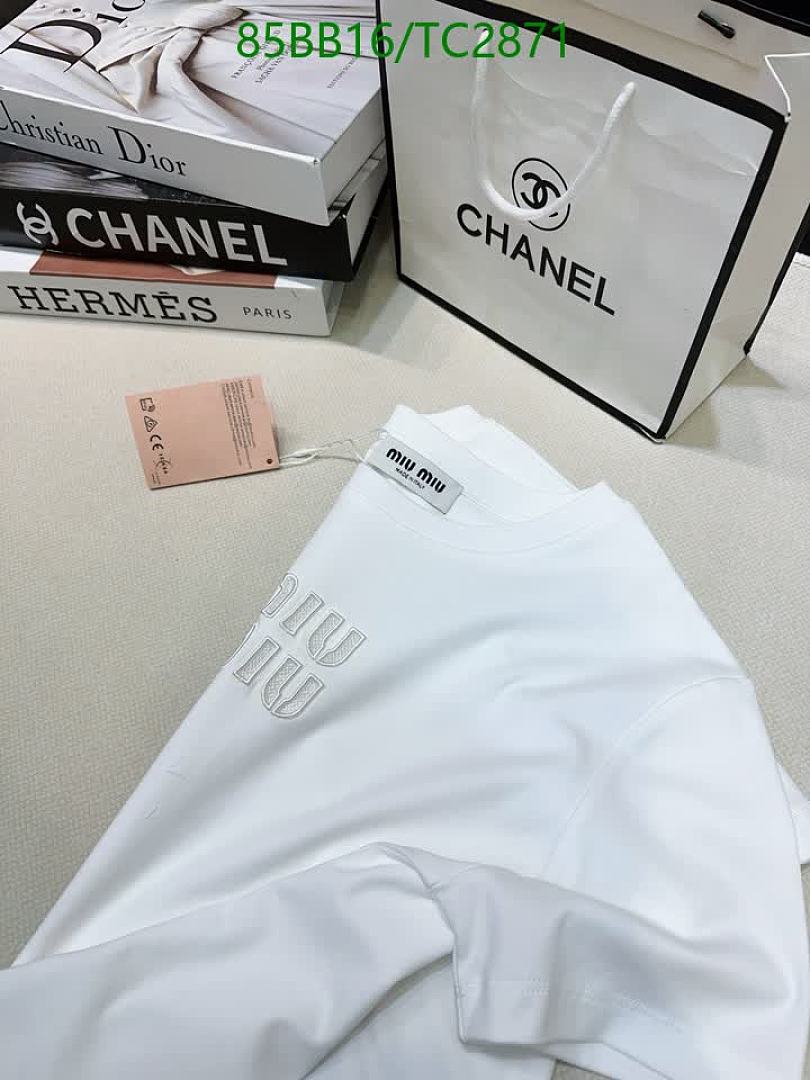 Miu Miu-Clothing Code: TC2871 $: 85USD