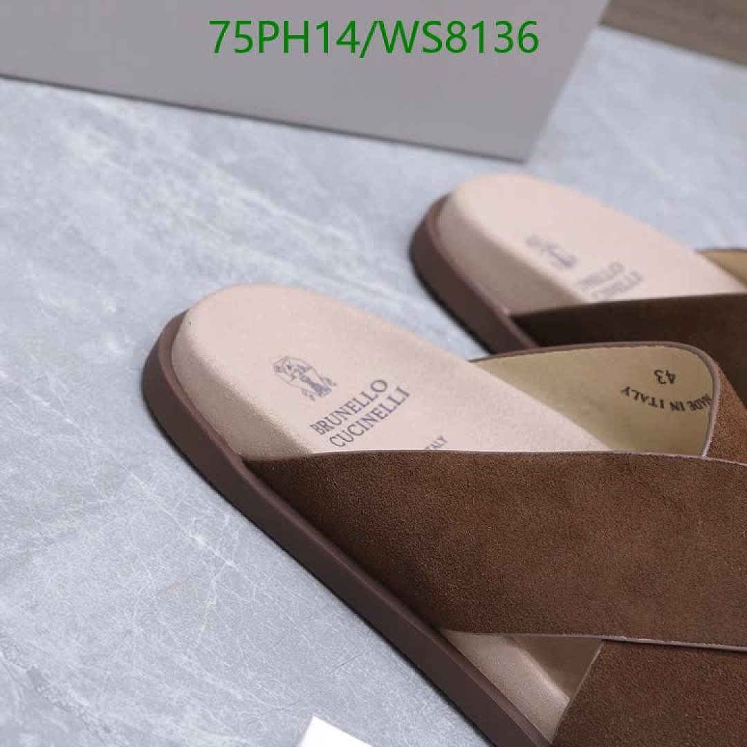 Brunello Cucinelli-Men shoes Code: WS8136 $: 75USD