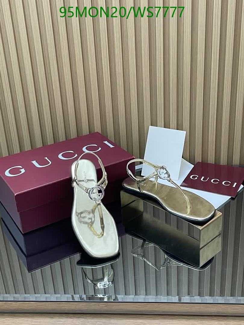 Gucci-Women Shoes Code: WS7777 $: 95USD