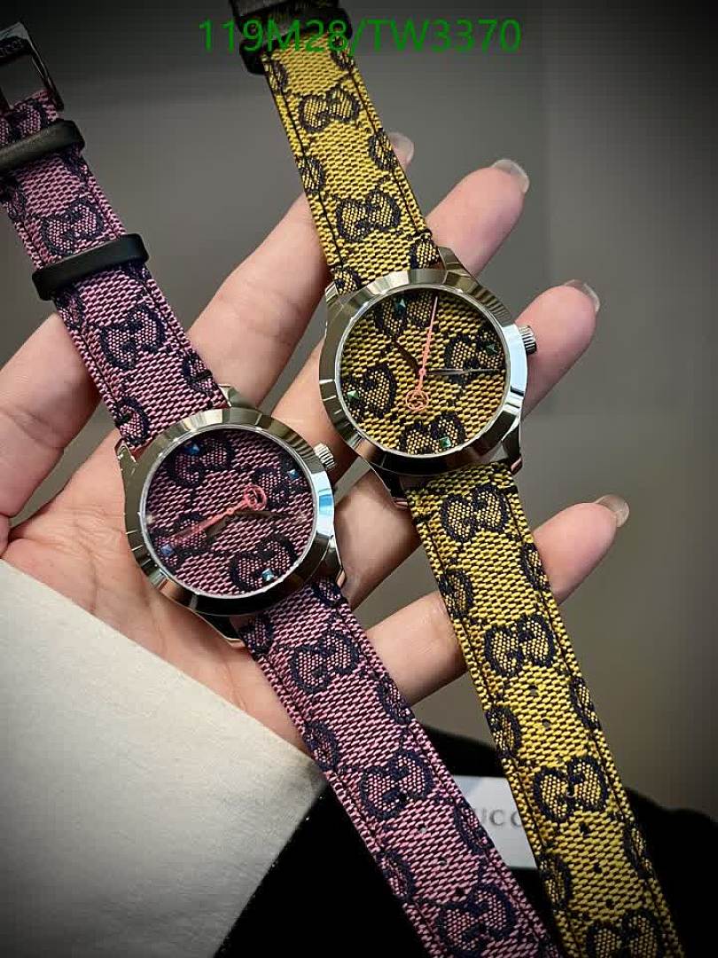Gucci-Watch-4A Quality Code: TW3370 $: 119USD