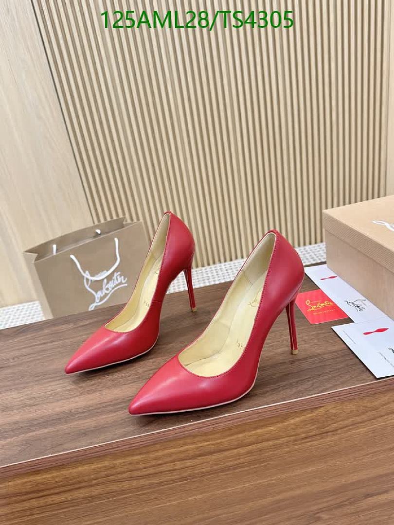 Christian Louboutin-Women Shoes Code: TS4305 $: 125USD