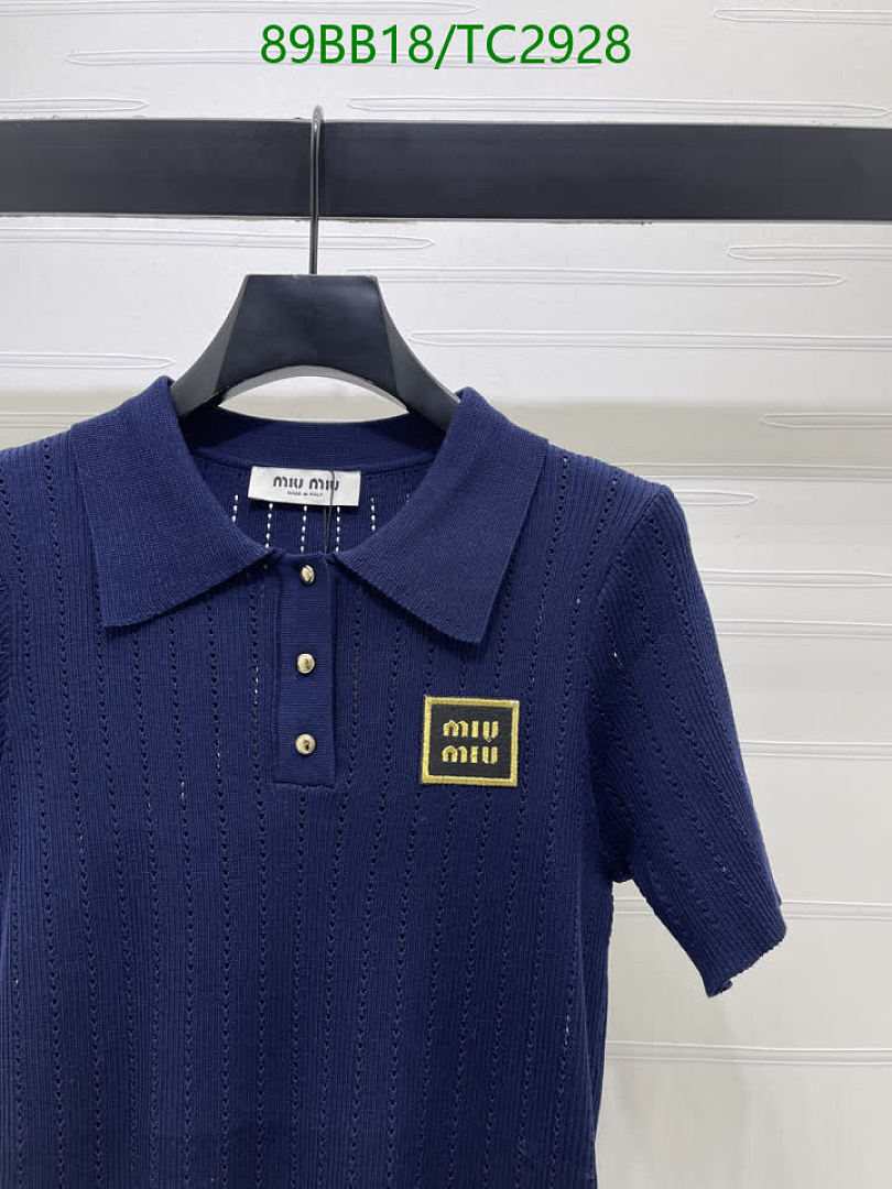 Miu Miu-Clothing Code: TC2928 $: 89USD