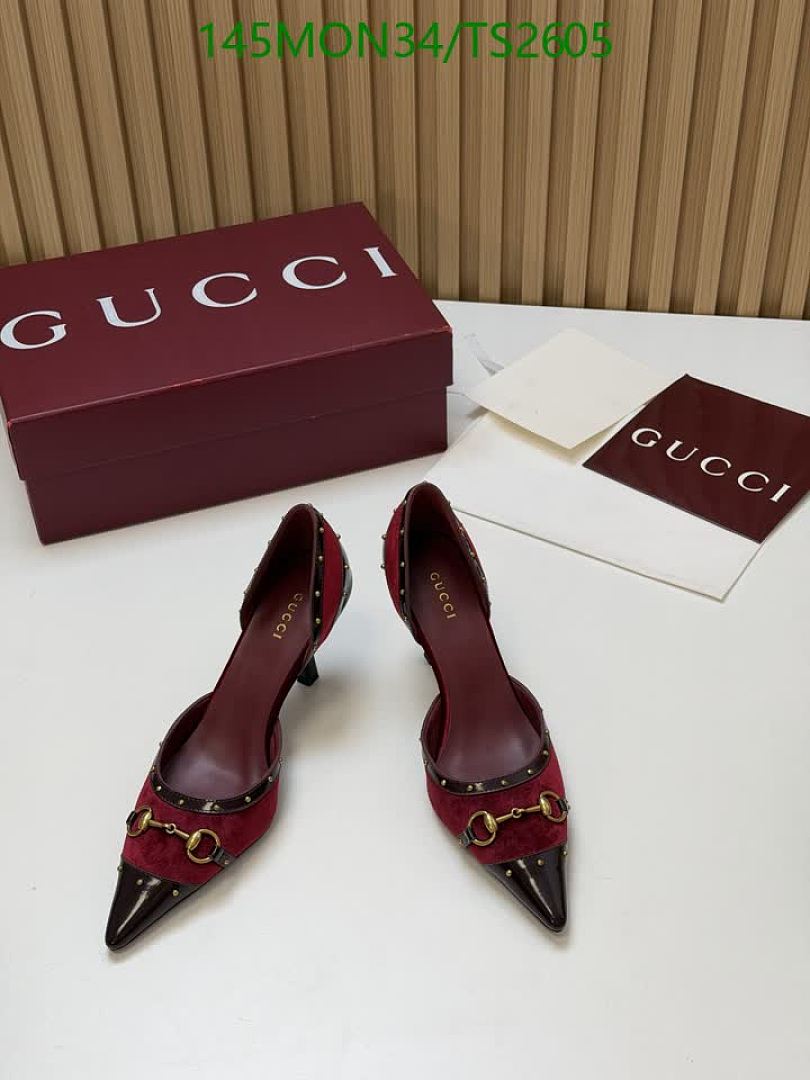 Gucci-Women Shoes Code: TS2605 $: 145USD