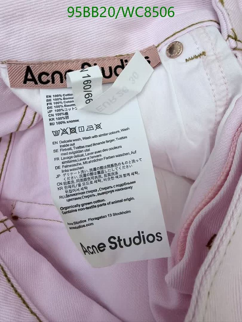 Acne Studios-Clothing Code: WC8506 $: 95USD
