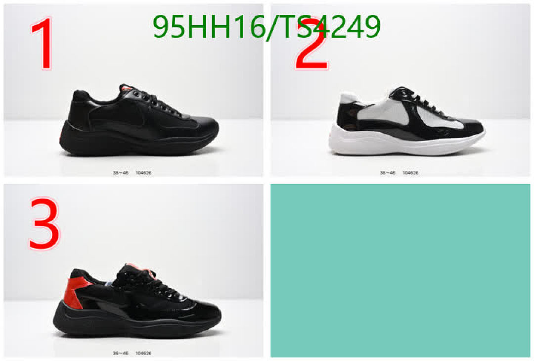 Prada-Men shoes Code: TS4249 $: 95USD