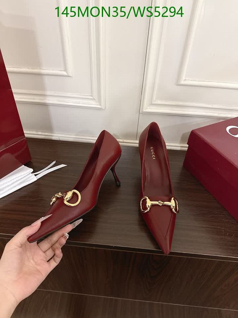 Gucci-Women Shoes Code: WS5294 $: 145USD
