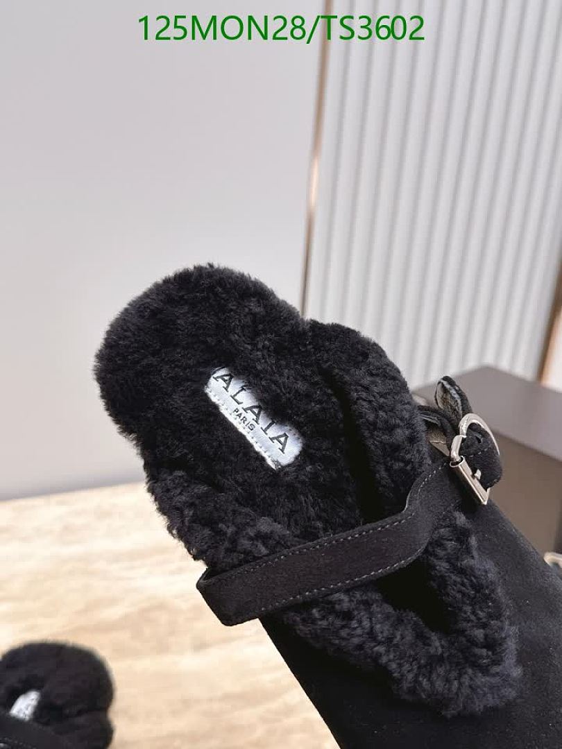 Alaia-Women Shoes Code: TS3602 $: 125USD