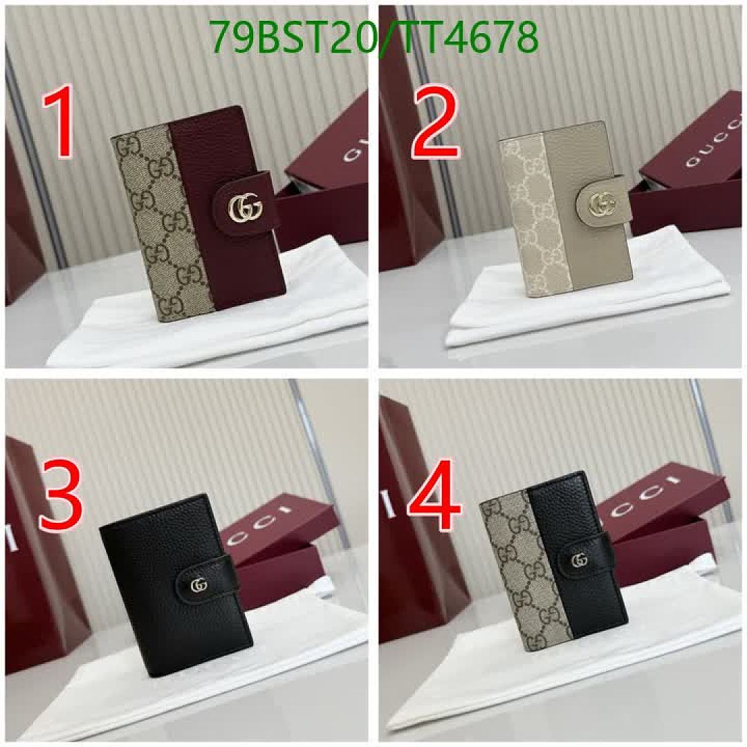 Gucci-Wallet Mirror Quality Code: TT4678 $: 79USD