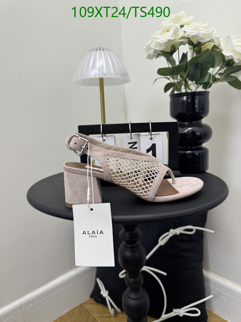 Alaia-Women Shoes Code: TS490 $: 109USD
