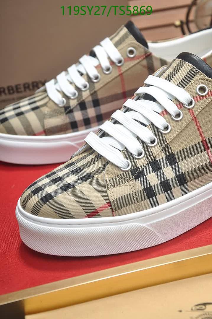 Burberry-Men shoes Code: TS5869 $: 119USD