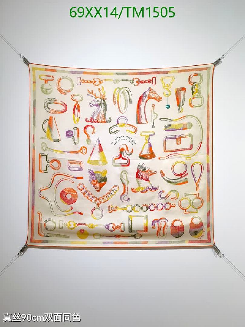Hermes-Scarf Code: TM1505 $: 69USD