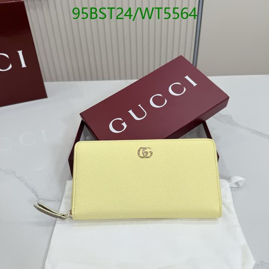 Gucci-Wallet Mirror Quality Code: WT5564 $: 95USD
