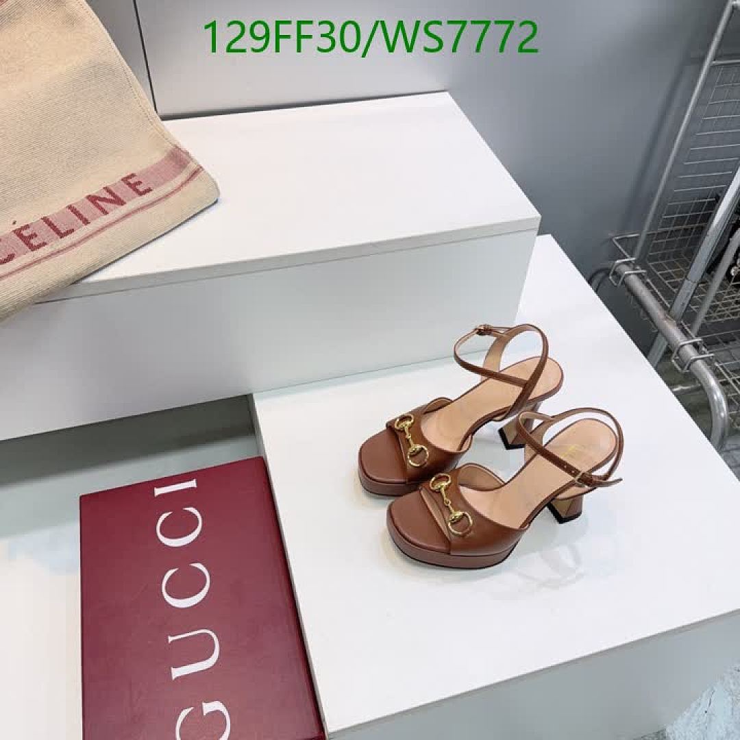 Gucci-Women Shoes Code: WS7772 $: 129USD