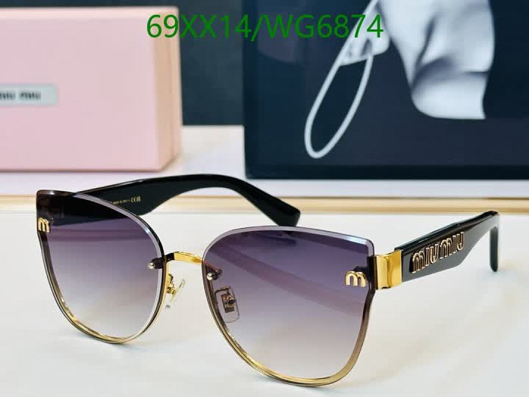 Miu Miu-Glasses Code: WG6874 $: 69USD