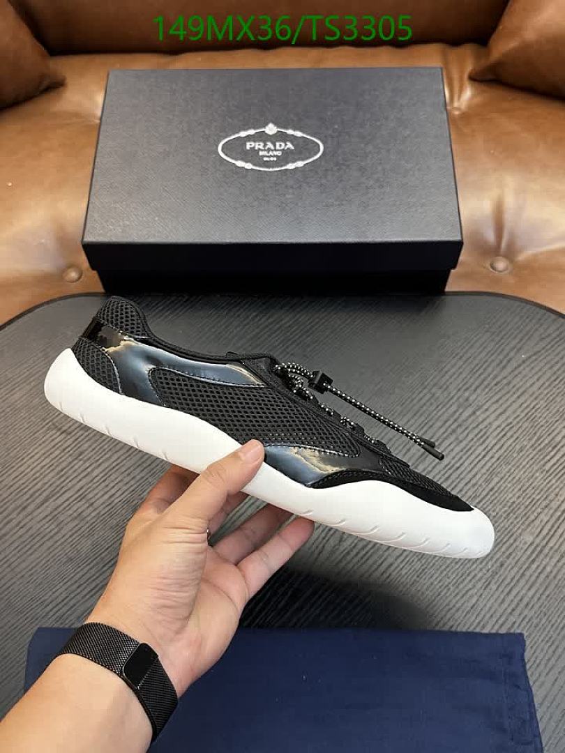 Prada-Men shoes Code: TS3305 $: 149USD