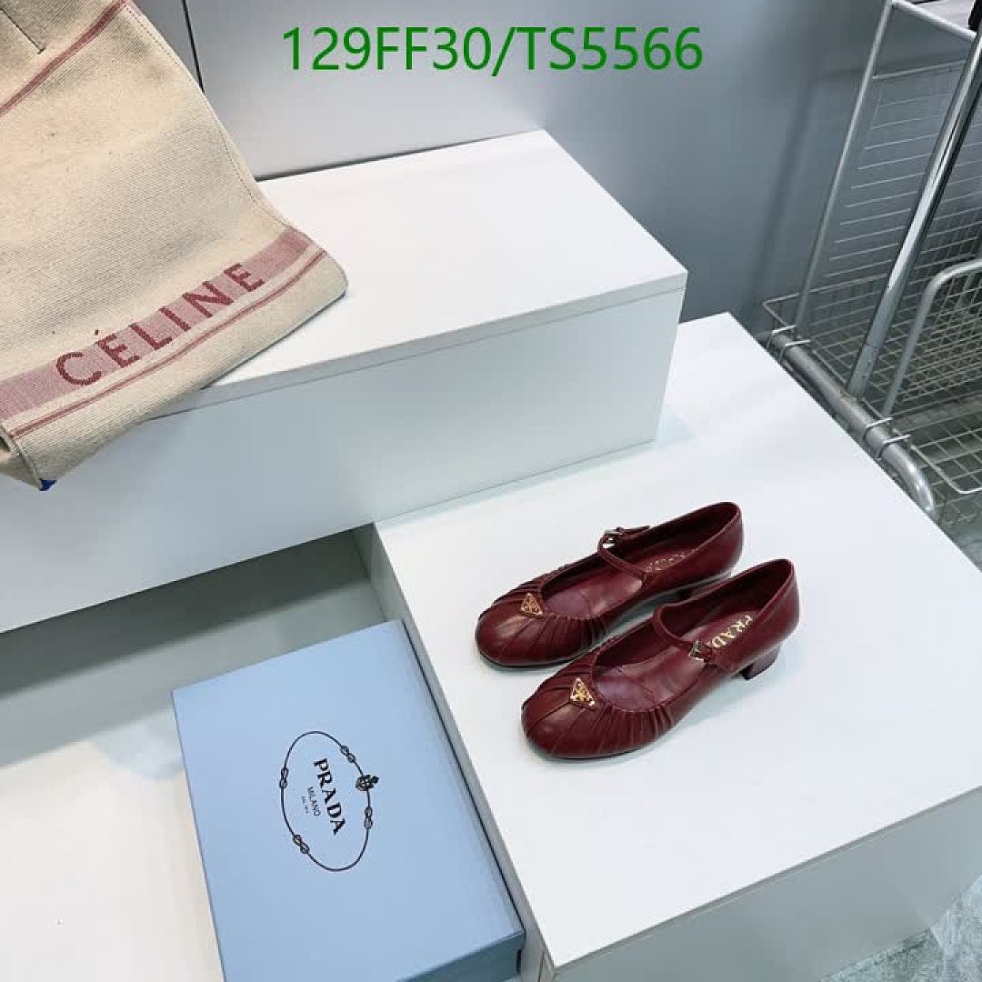 Prada-Women Shoes Code: TS5566 $: 129USD