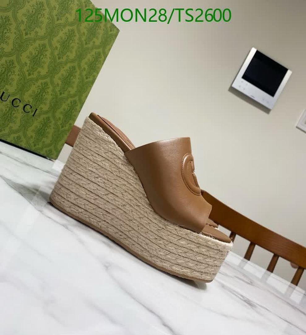Gucci-Women Shoes Code: TS2600 $: 125USD