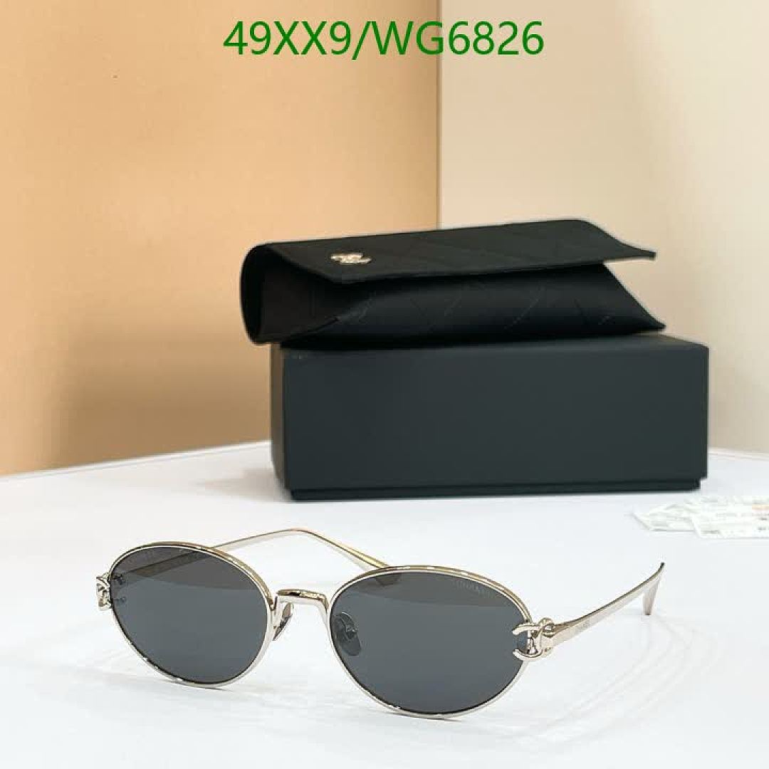 Chanel-Glasses Code: WG6826 $: 49USD