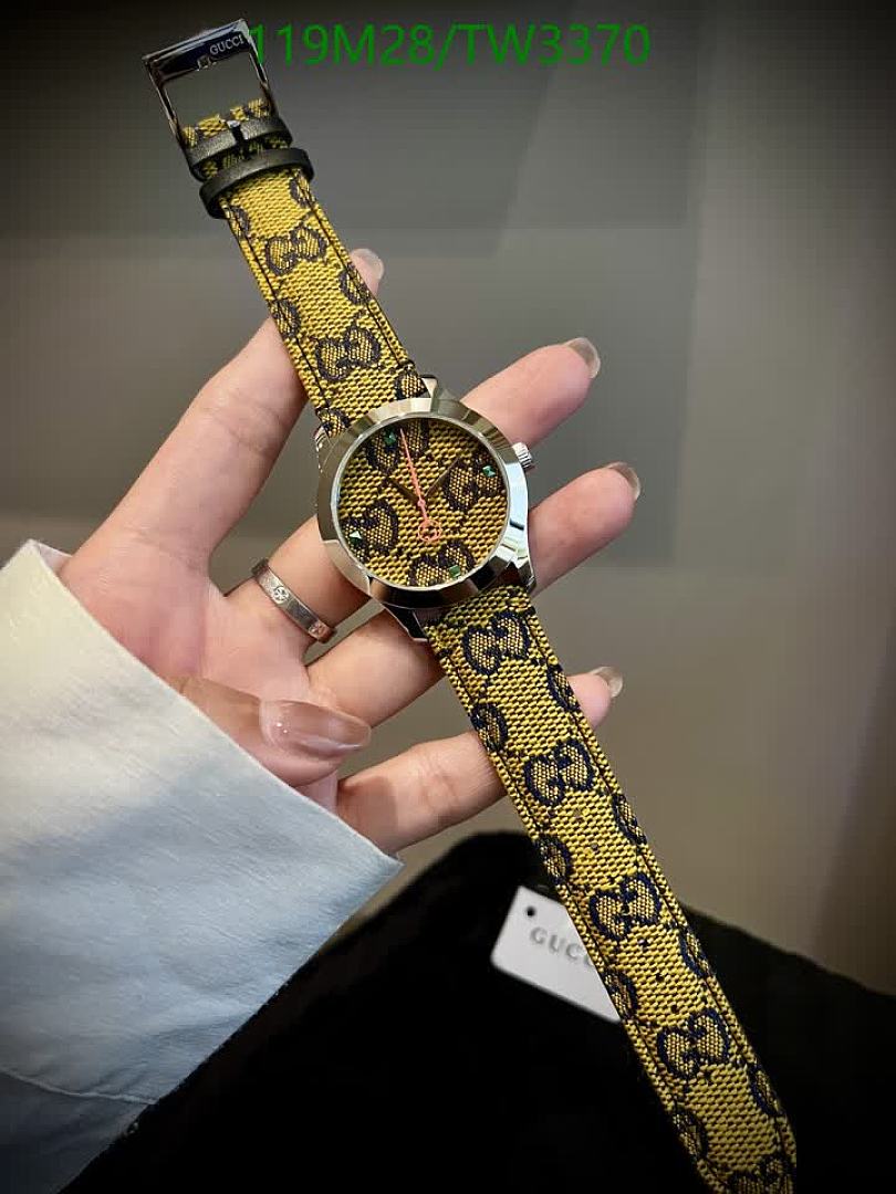 Gucci-Watch-4A Quality Code: TW3370 $: 119USD