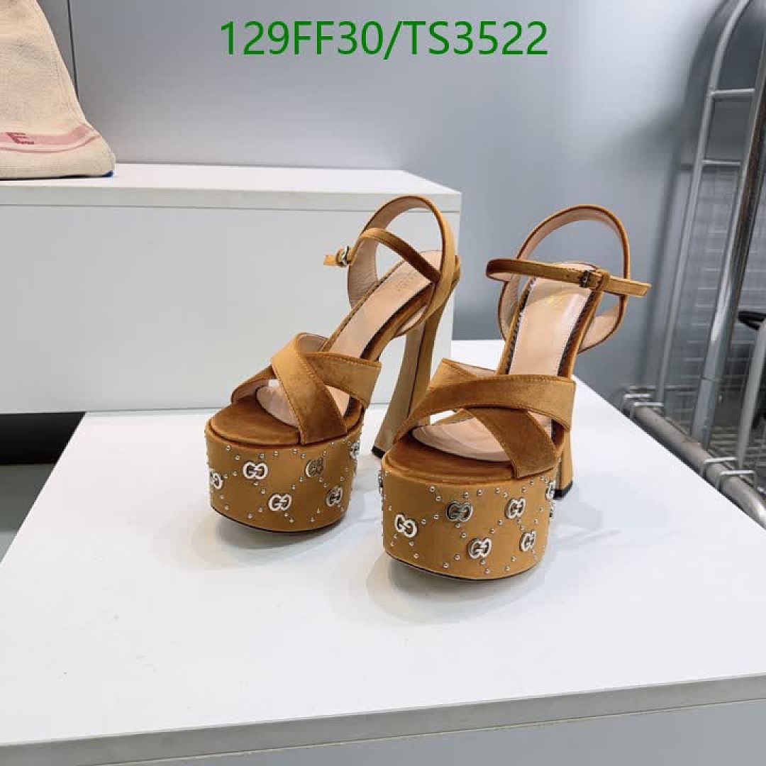 Gucci-Women Shoes Code: TS3522 $: 129USD