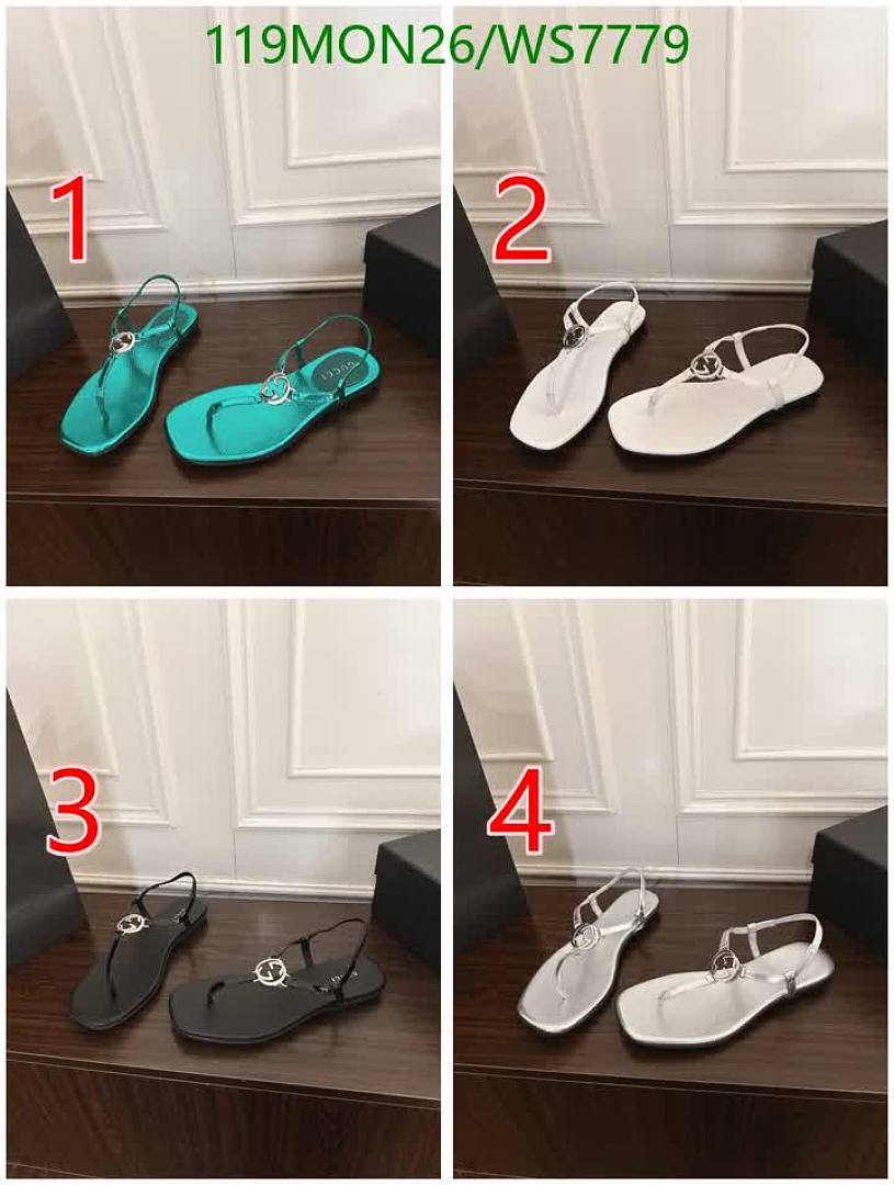 Gucci-Women Shoes Code: WS7779 $: 119USD