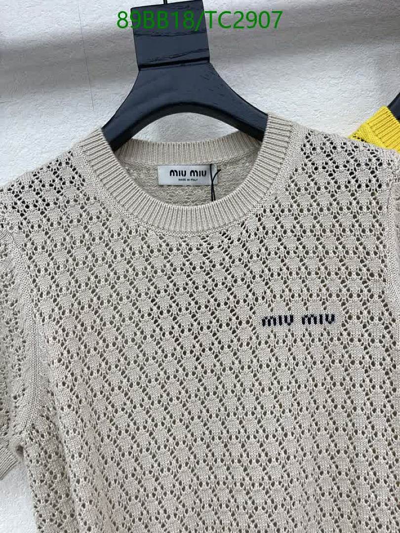 Miu Miu-Clothing Code: TC2907 $: 89USD