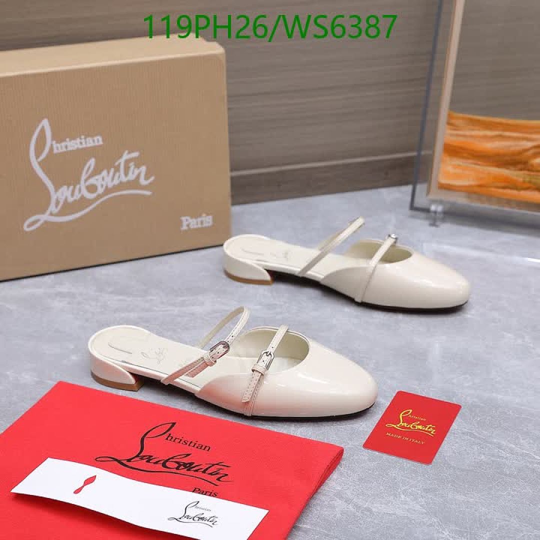 Christian Louboutin-Women Shoes Code: WS6387 $: 119USD
