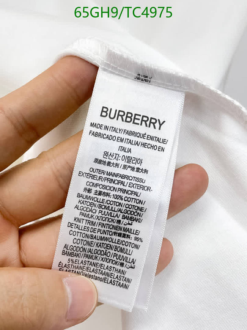Burberry-Clothing Code: TC4975 $: 65USD