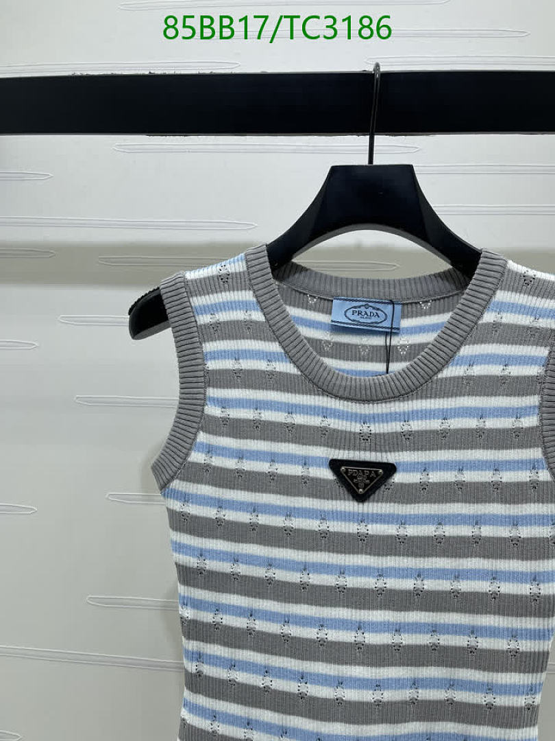 Prada-Clothing Code: TC3186 $: 85USD