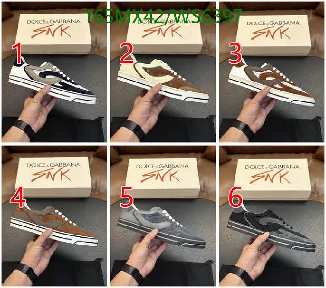 D&G-Men shoes Code: WS6397 $: 165USD