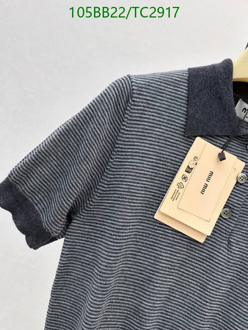 Miu Miu-Clothing Code: TC2917 $: 105USD