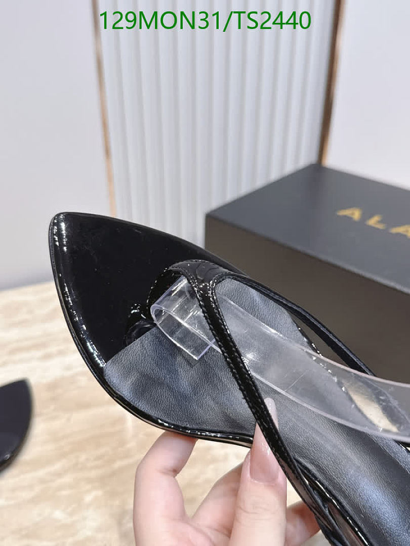Alaia-Women Shoes Code: TS2440 $: 129USD