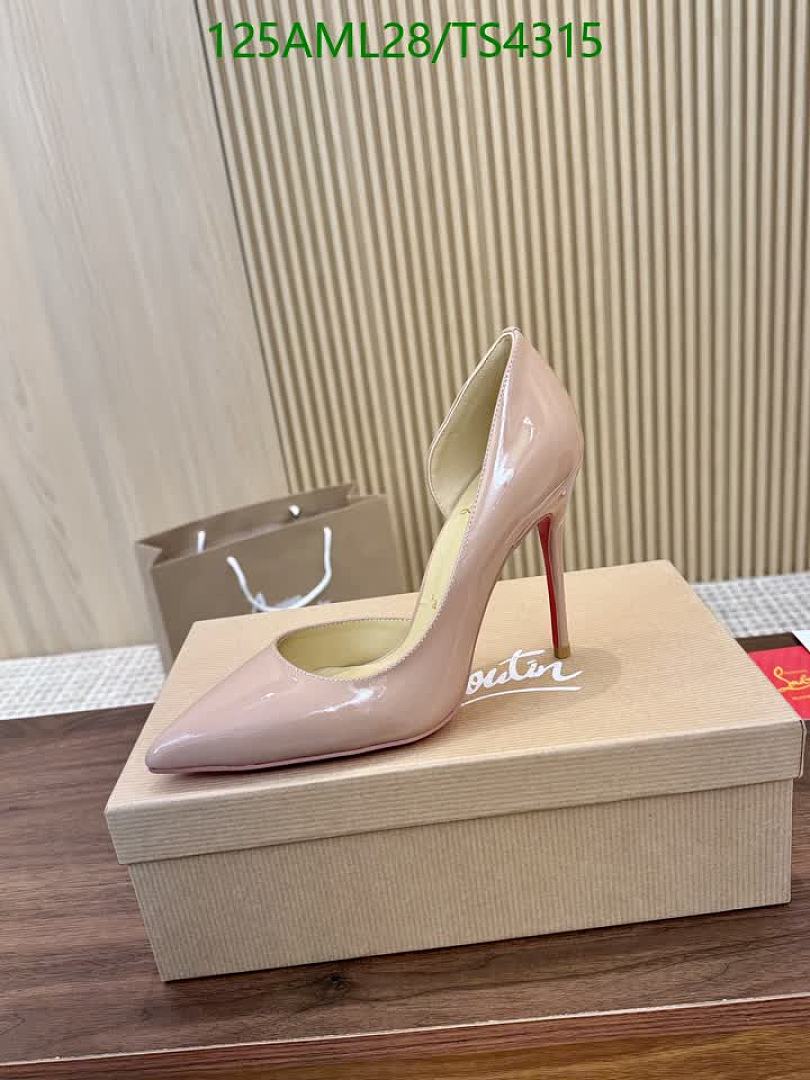 Christian Louboutin-Women Shoes Code: TS4315 $: 125USD