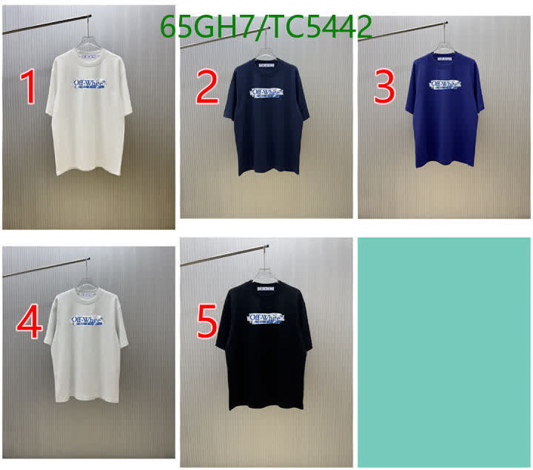 Off-White-Clothing Code: TC5442 $: 65USD