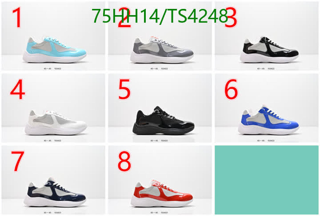 Prada-Men shoes Code: TS4248 $: 75USD