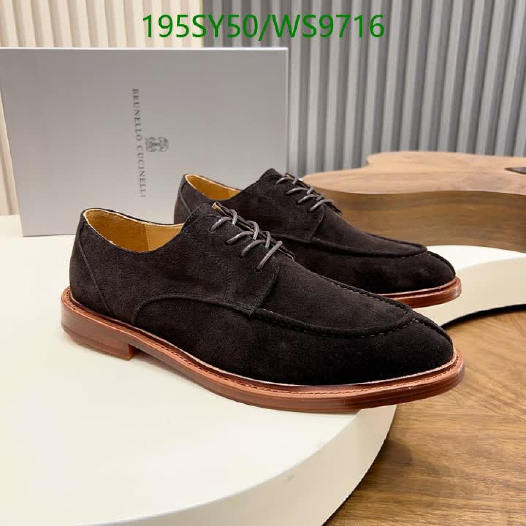Brunello Cucinelli-Men shoes Code: WS9716 $: 195USD