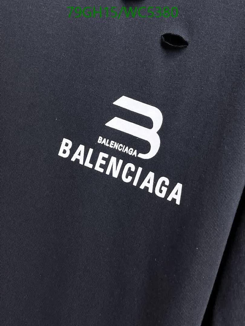 Balenciaga-Clothing Code: WC5380 $: 79USD