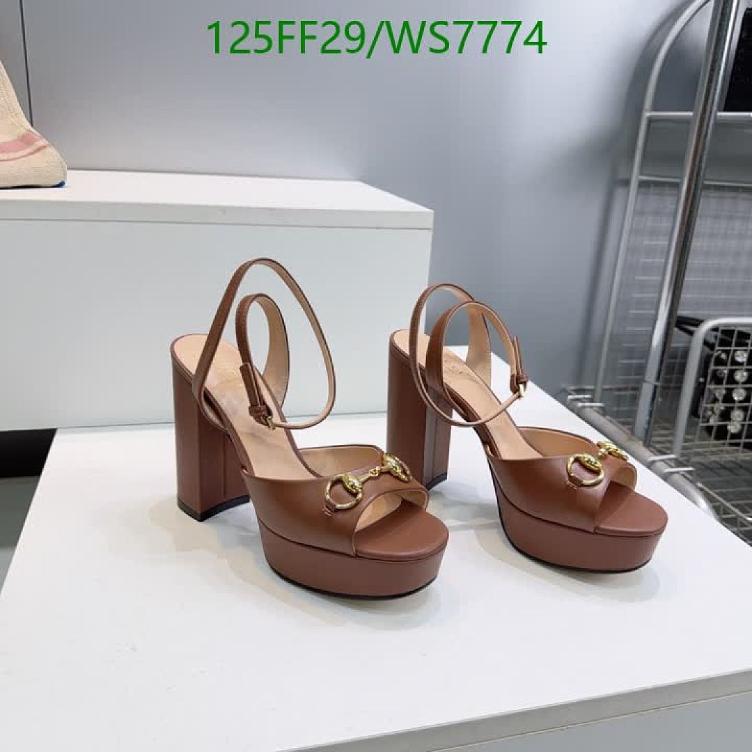 Gucci-Women Shoes Code: WS7774 $: 125USD