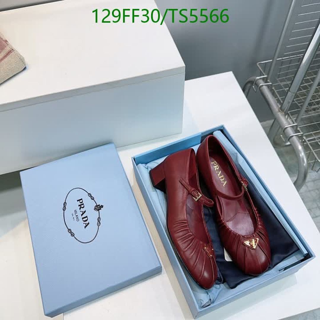 Prada-Women Shoes Code: TS5566 $: 129USD