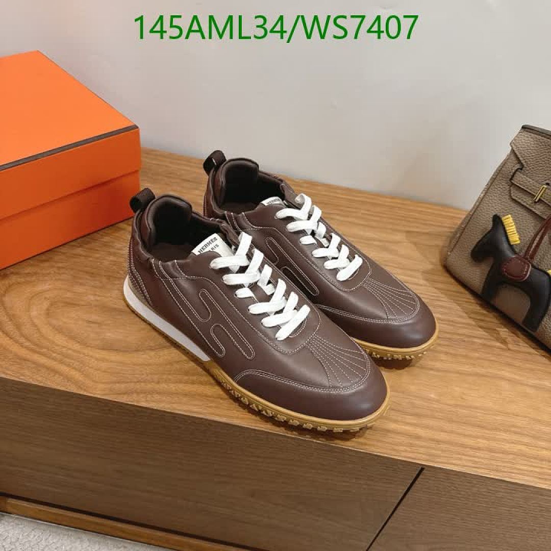 Hermes-Men shoes Code: WS7407 $: 145USD