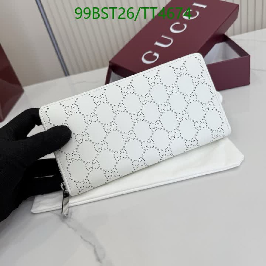 Gucci-Wallet Mirror Quality Code: TT4674 $: 99USD