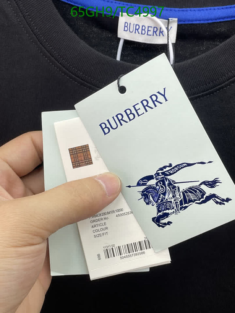 Burberry-Clothing Code: TC4997 $: 65USD